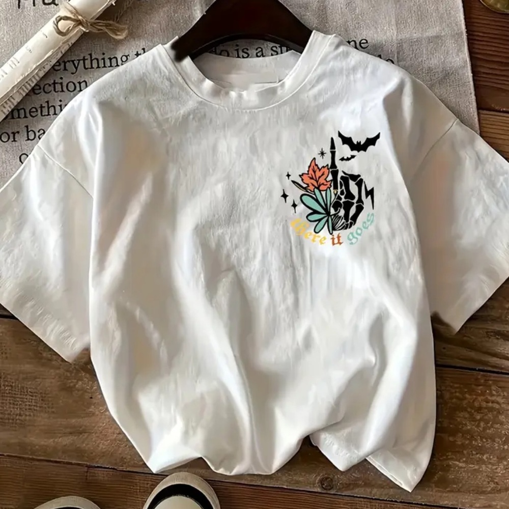Expensive, Difficult & Talks Back- White Graphic T-Shirt - Picture 2 of 2